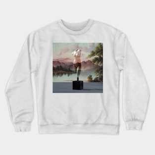 More Life Before Your Eyes - Surreal/Collage Art Crewneck Sweatshirt